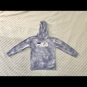 FILA tie dye hoodie
